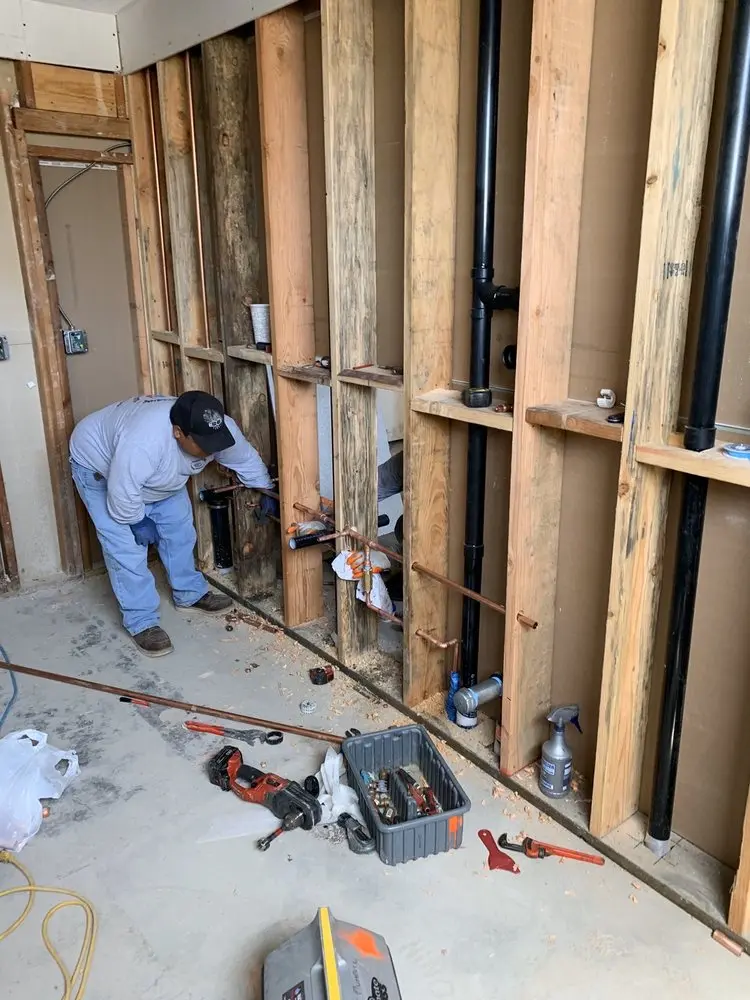 Commercial rough-in plumbing for Water Heater Replacement in Greenwood Village